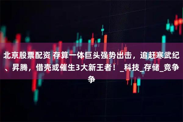 北京股票配资 存算一体巨头强势出击，追赶寒武纪、昇腾，借壳或催生3大新王者！_科技_存储_竞争